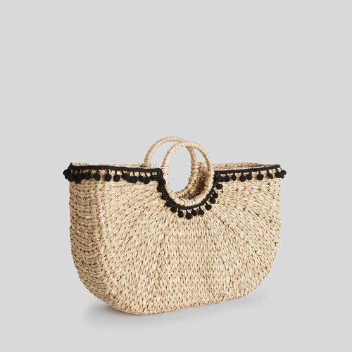 Grand panier à pompon - MONOPRIX FEMME - Modalova