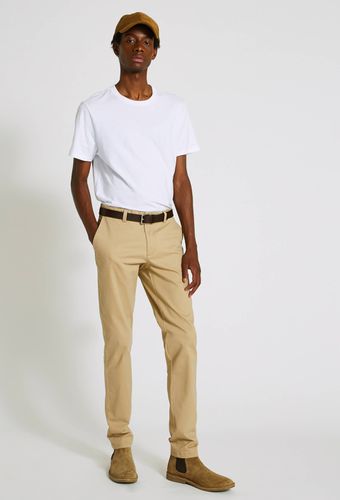 Pantalon chino slim en coton BIO - MONOPRIX HOMME - Modalova