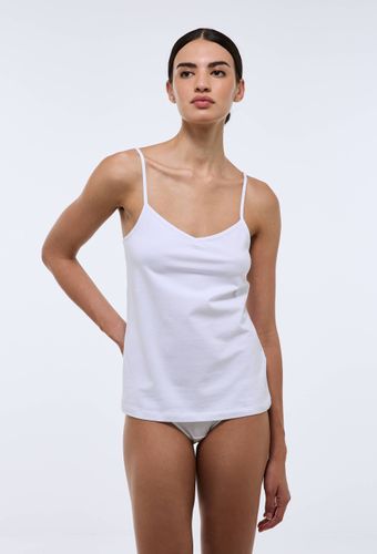 Lot de 2 caracos fines bretelles en coton BIO GOTS - MONOPRIX - Modalova