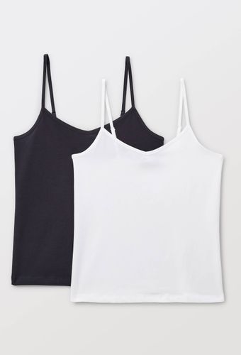 Lot de 2 caracos fines bretelles en coton BIO GOTS - MONOPRIX - Modalova