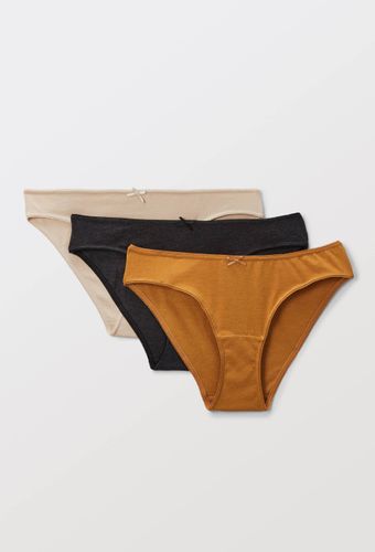 Lot de 3 culottes ALIX en coton BIO GOTS - MONOPRIX - Modalova