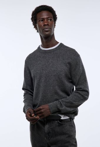 Pull col rond en mélange laine et cachemire - MONOPRIX - Modalova