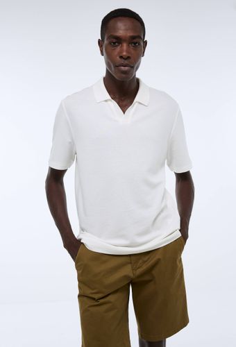 Polo manches courtes en viscose - MONOPRIX - Modalova
