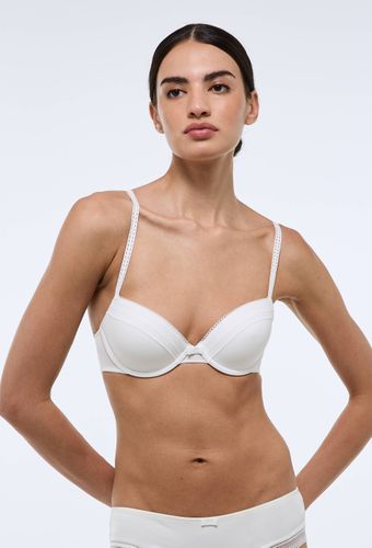 Soutien-gorge corbeille paddé IRIS en microfibre - MONOPRIX - Modalova