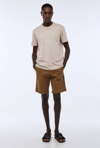 Bermuda straight en coton GOTS - MONOPRIX - Modalova