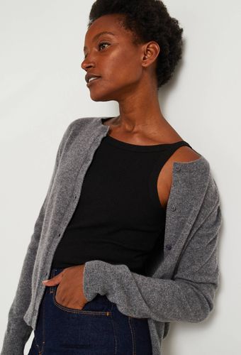 Cardigan col rond en cachemire - MONOPRIX PREMIUM - Modalova