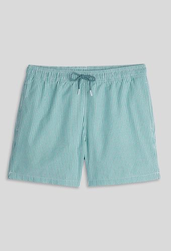 Short de bain rayé seersucker, certifié OEKO-TEX - MONOPRIX HOMME - Modalova