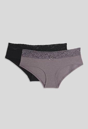 Lot de 2 shorties EMMA en coton BIO - MONOPRIX - Modalova