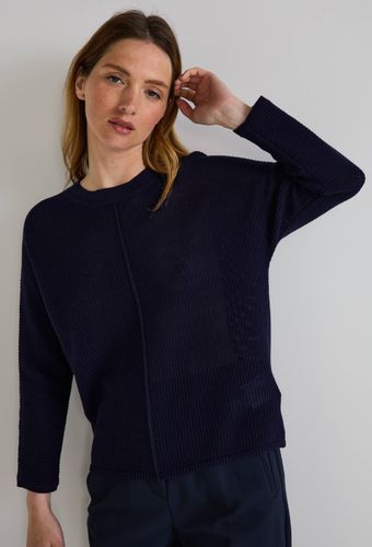 Pull à maille ajourée en coton - MONOPRIX - Modalova