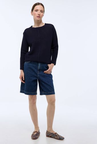 Pull à maille ajourée en coton - MONOPRIX - Modalova