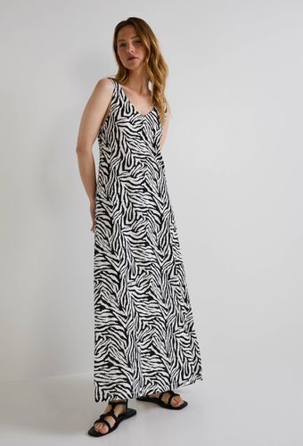 Robe longue imprimée en coton BIO - MONOPRIX FEMME - Modalova