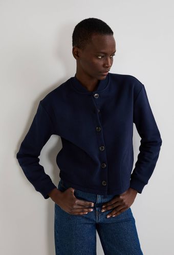 Cardigan boutonné en molleton - MONOPRIX - Modalova