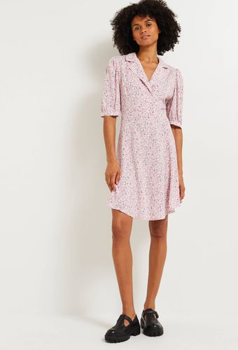 Robe midi cintrée imprimée, certifié EcoVero - MONOPRIX FEMME - Modalova