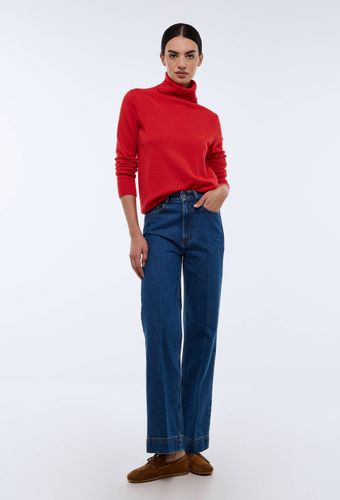 Jean taille haute large - MONOPRIX - Modalova