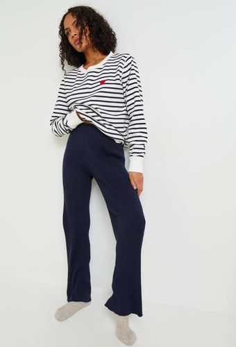 Pantalon en maille en coton cachemire - MONOPRIX - Modalova