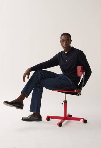 Pull col polo en cachemire - MONOPRIX PREMIUM - Modalova