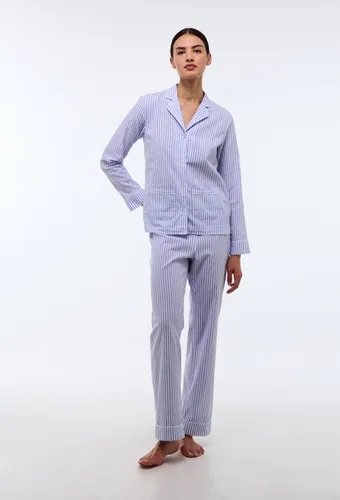 Pyjama long rayé en coton BIO GOTS - MONOPRIX - Modalova