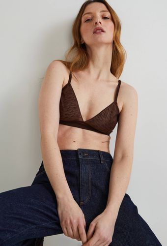 Soutien-gorge triangle KAMILA en dentelle, certifié OEKO-TEX - MONOPRIX FEMME - Modalova