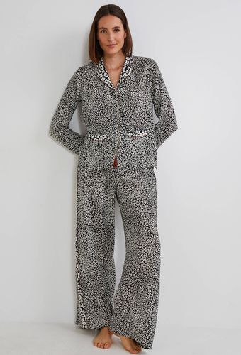 Pyjama large à imprimés contrastés, certifié EcoVero - MONOPRIX LINGERIE - Modalova