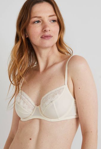 Soutien-gorge corbeille balconnet IMANY en dentelle et microfibre, certifié OEKO-TEX - MONOPRIX FEMME - Modalova