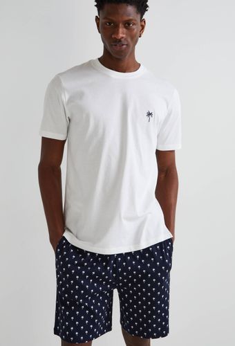 Pyjama T-shirt manches courtes et Short à motif en jersey de coton BIO GOTS - MONOPRIX - Modalova