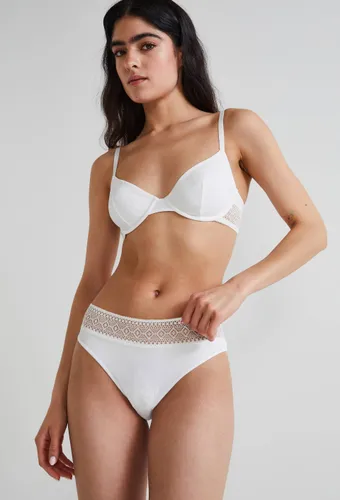 Tanga AMAR avec dentelle, certifié OEKO-TEX - MONOPRIX FEMME - Modalova