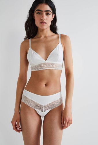 Shorty AMAR avec dentelle, certifié OEKO-TEX - MONOPRIX FEMME - Modalova