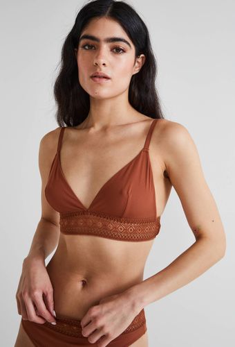 Soutien-gorge triangle AMAR avec dentelle, certifié OEKO-TEX - MONOPRIX FEMME - Modalova