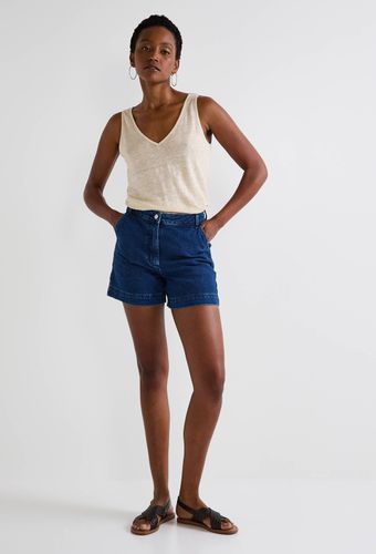 Short en denim - MONOPRIX FEMME - Modalova