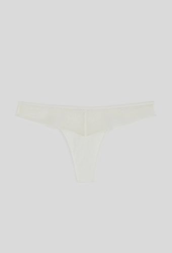 Tanga ADELINE en tulle à pois - MONOPRIX - Modalova