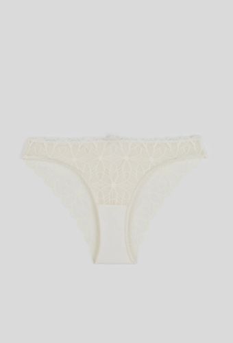 Culotte SELENA en dentelle florale - MONOPRIX - Modalova