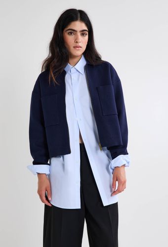 Veste zippée en maille contenant du coton GOTS - MONOPRIX - Modalova