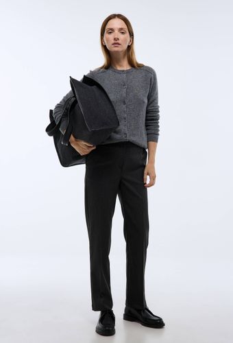 Pantalon droit uni avec pli cassé - MONOPRIX - Modalova