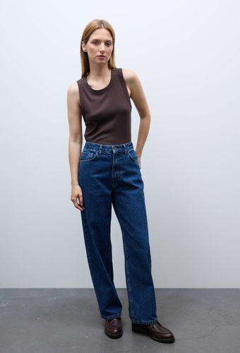 Jean large en coton - MONOPRIX - Modalova