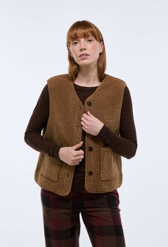 Veste sans manche en sherpa - MONOPRIX - Modalova