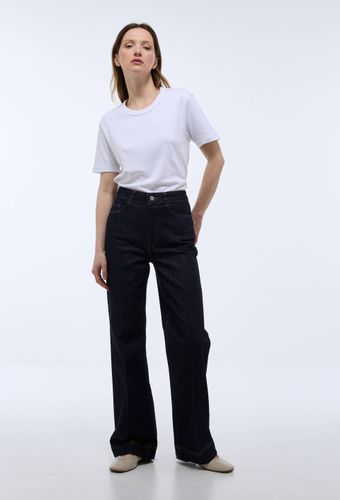 Jean large taille haute brut - MONOPRIX - Modalova