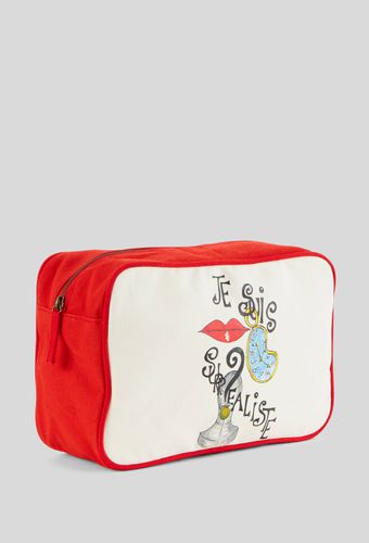 Grande pochette en coton - VINCENT DARRE X MONOPRIX - MONOPRIX CREATEURS - Modalova