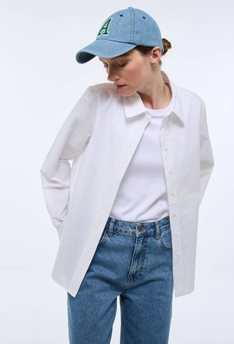 Chemise manches longues unie en coton BIO GOTS - MONOPRIX - Modalova