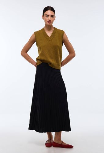 Jupe midi en maille - MONOPRIX - Modalova