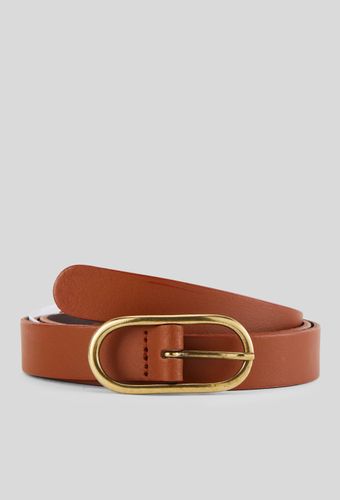 Ceinture 2 cm en cuir - MONOPRIX PREMIUM - Modalova