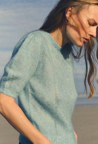 Pull contenant du mohair manches coudes - MONOPRIX - Modalova