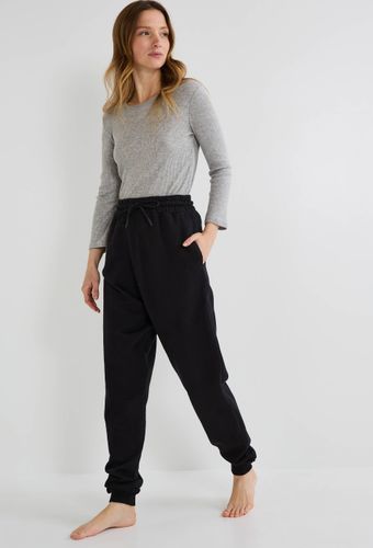 Pantalon de jogging en molleton de coton BIO GOTS - SPORT - Modalova