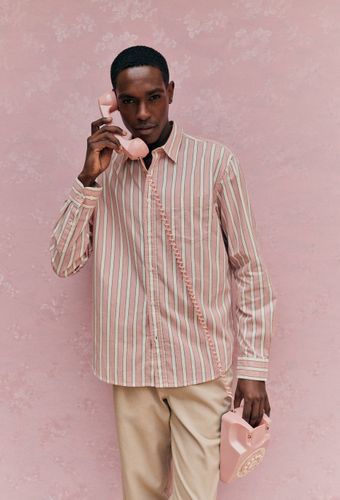 Chemise manches longues rayée en coton BIO GOTS - MONOPRIX - Modalova