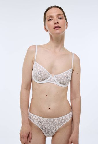 Soutien-gorge corbeille balconnet LOLITA en dentelle - MONOPRIX - Modalova