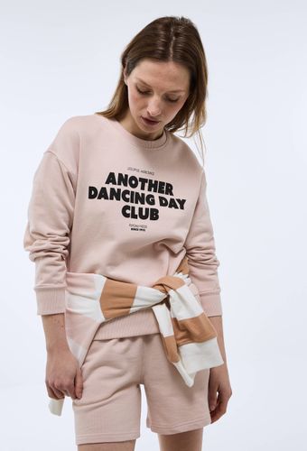 Sweat avec inscription en molleton de coton BIO - MONOPRIX - Modalova