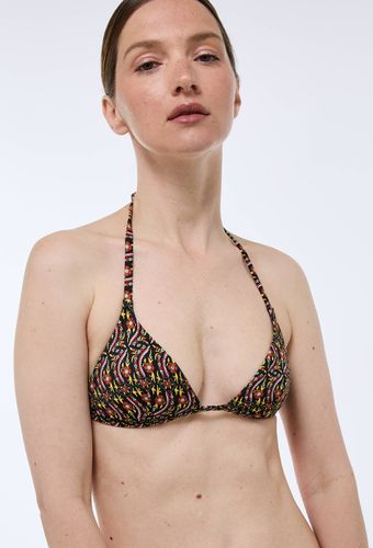 Haut de maillot de bain imprimé à nouer - CAROLINE DE BENOIST X MONOPRIX - MONOPRIX CREATEURS - Modalova