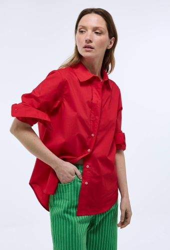 Chemise manches longues unie en coton BIO GOTS - MONOPRIX - Modalova