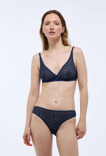 Soutien-gorge triangle foulard COLINE en dentelle - MONOPRIX FEMME - Modalova