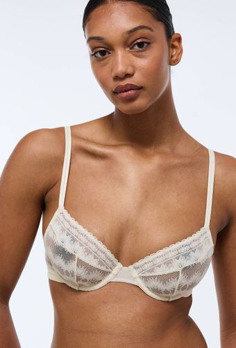 Soutien-gorge corbeille balconnet IMANY en dentelle - MONOPRIX - Modalova