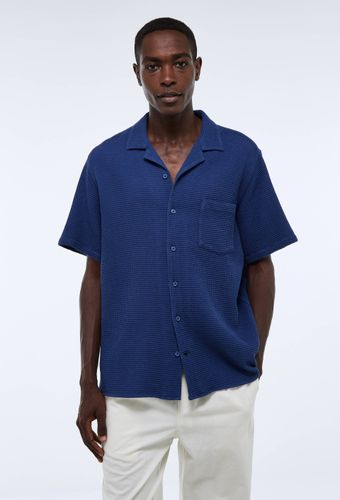 Chemise manches courtes gaufrées en coton BIO GOTS - MONOPRIX - Modalova